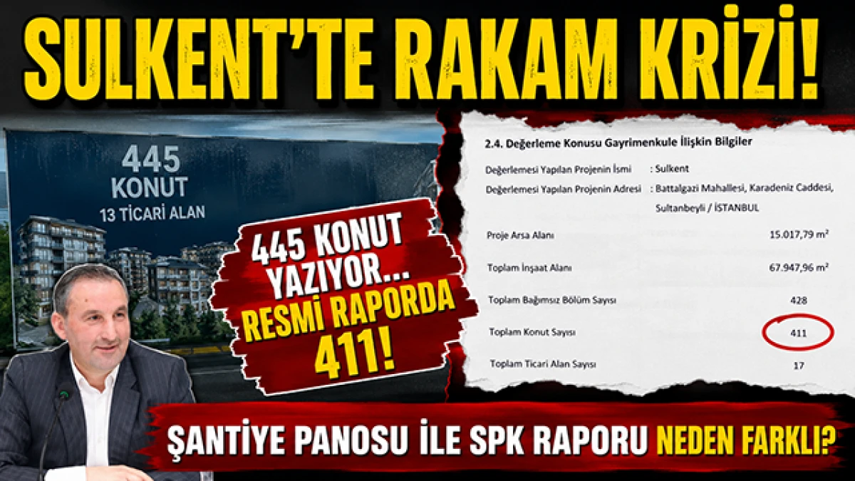 Sultanbeyli Belediyesi Sulkent Projesinde Rakam Bilmecesi!