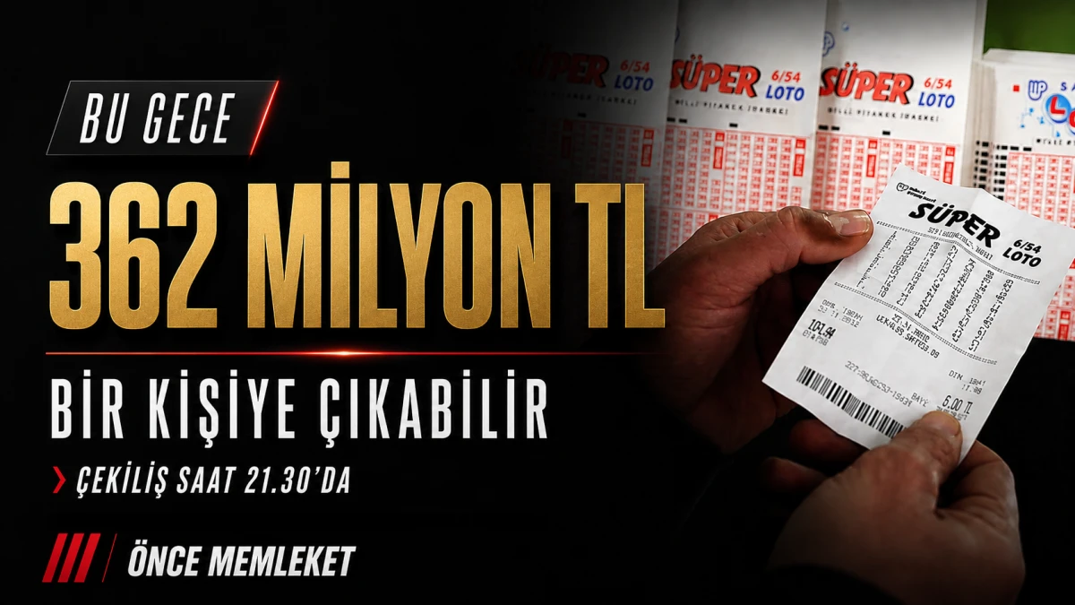 S&uuml;per Loto&rsquo;da servet değerinde ikramiye: 362 milyon lira sahibini arıyor