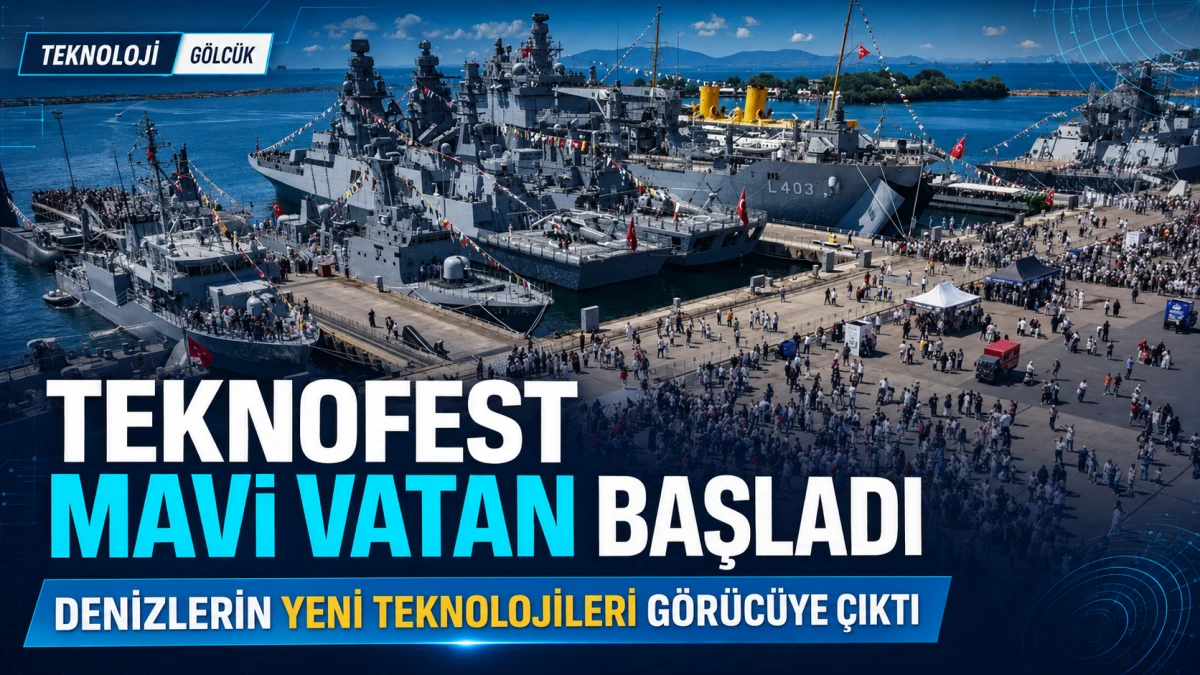 TEKNOFEST Mavi Vatan başladı: Denizlerin yeni teknolojileri g&ouml;r&uuml;c&uuml;ye &ccedil;ıktı