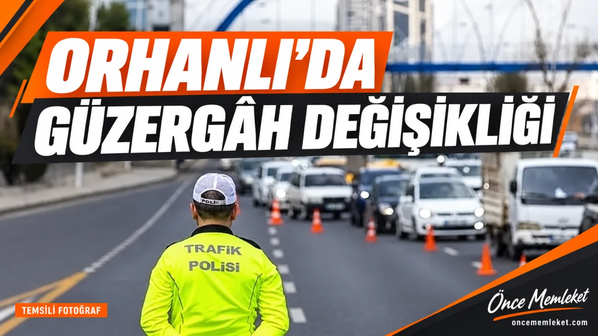 TEM Orhanlı bağlantılarında &ccedil;alışma: S&uuml;r&uuml;c&uuml;ler alternatif yollara y&ouml;nlendiriliyor