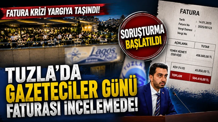 Tuzla Belediyesindeki 558 Kişilik hayali faturaya soruşturma başlatıldı.