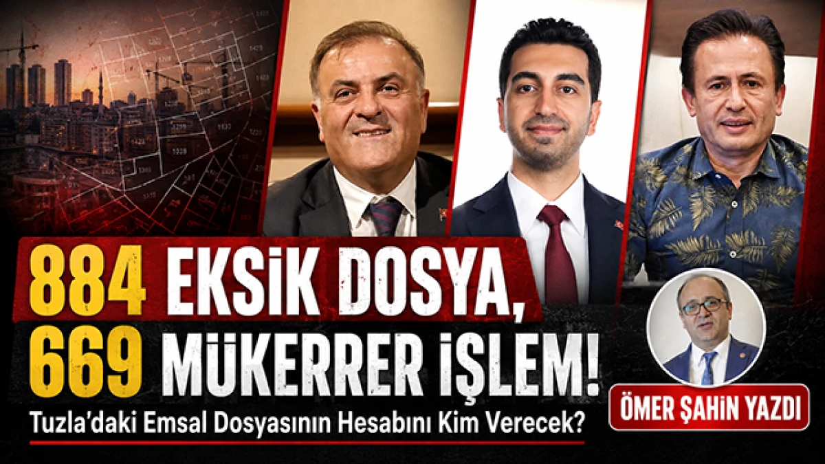 Tuzla'da Emsal Dosyası Yargıda A&ccedil;ılırsa Altından Kim &Ccedil;ıkacak?