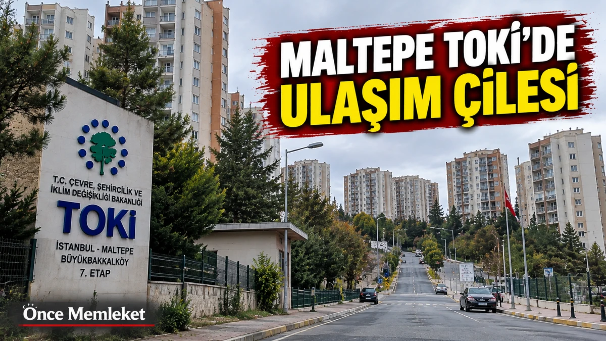 Ukome&rsquo;den Ge&ccedil;ti, Yola &Ccedil;ıkamadı: Maltepe Toki&rsquo;de Minib&uuml;s Bekleyişi