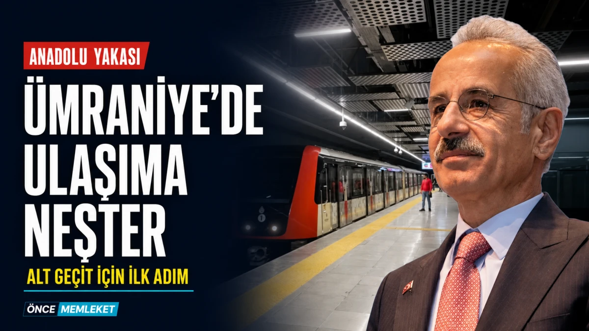 &Uuml;mraniye trafiği i&ccedil;in yeni adım: Alt ge&ccedil;it projesinin temeli atılacak