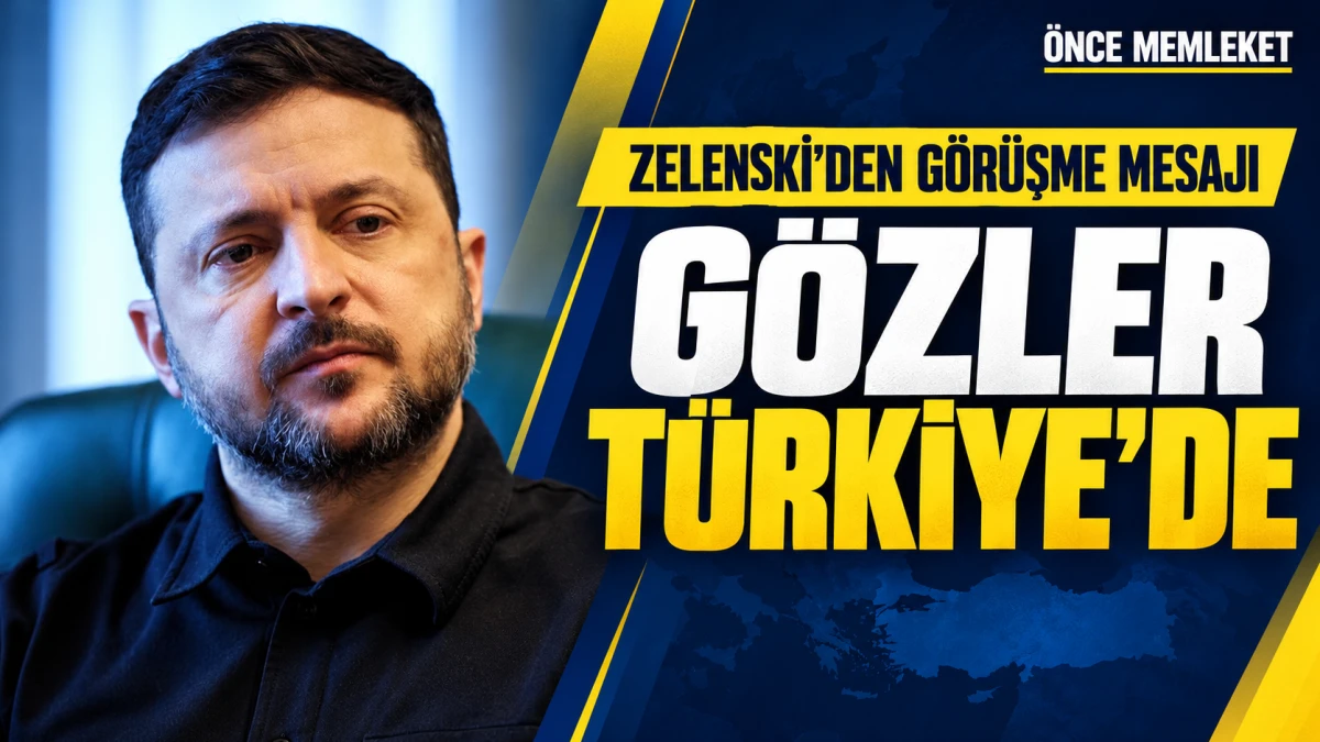 Zelenskiy&rsquo;den T&uuml;rkiye Mesajı: &Ouml;nemli G&ouml;r&uuml;şmeler Yapılacağını A&ccedil;ıkladı